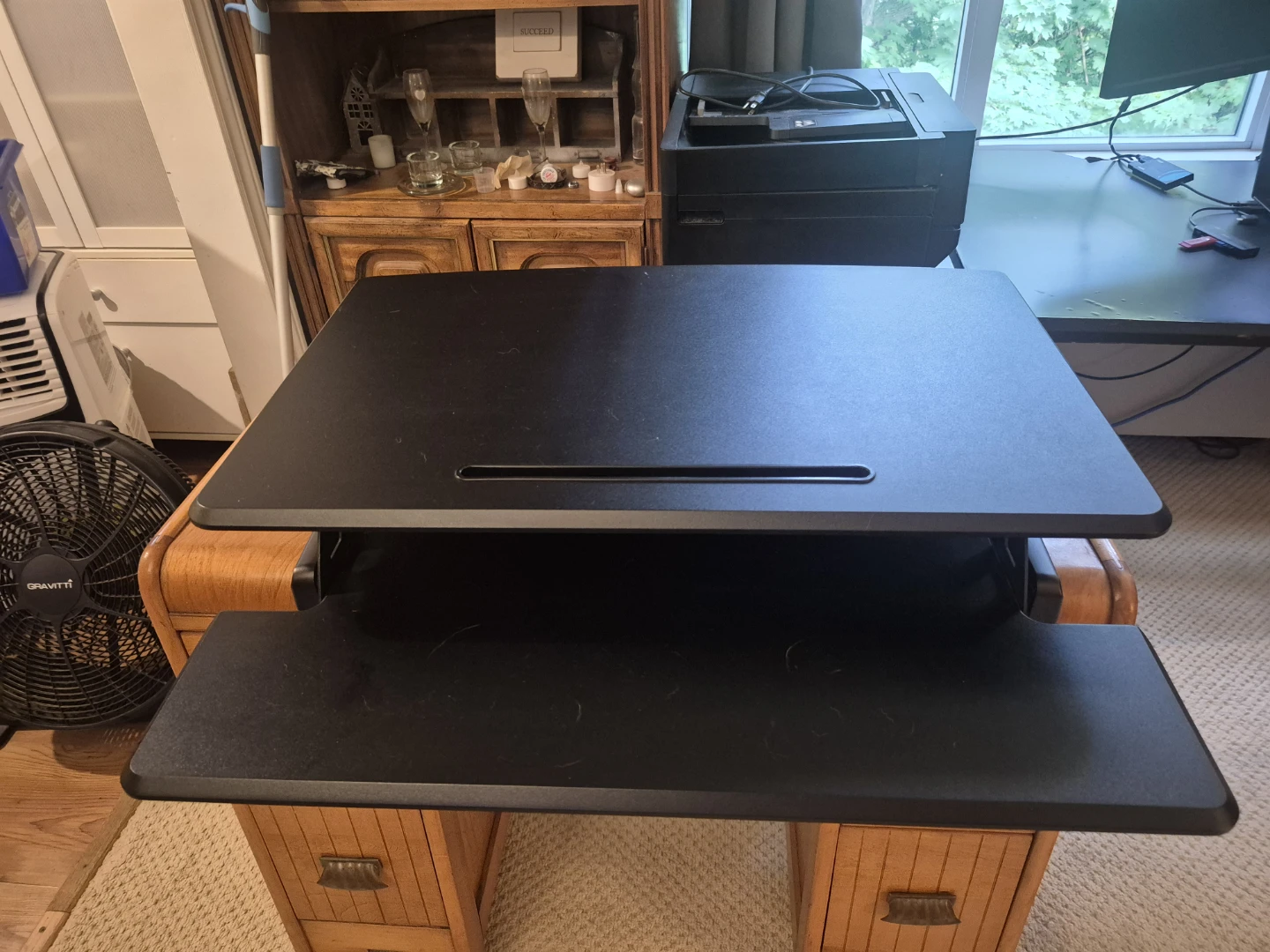 Adjustable Standing Desk Converter - photo 3