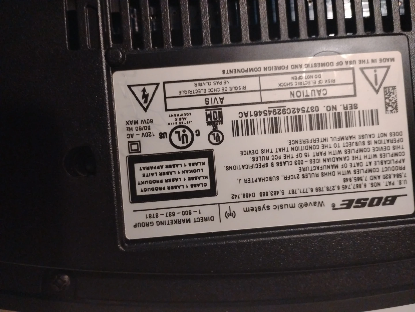 Bose Wave music system - photo 4