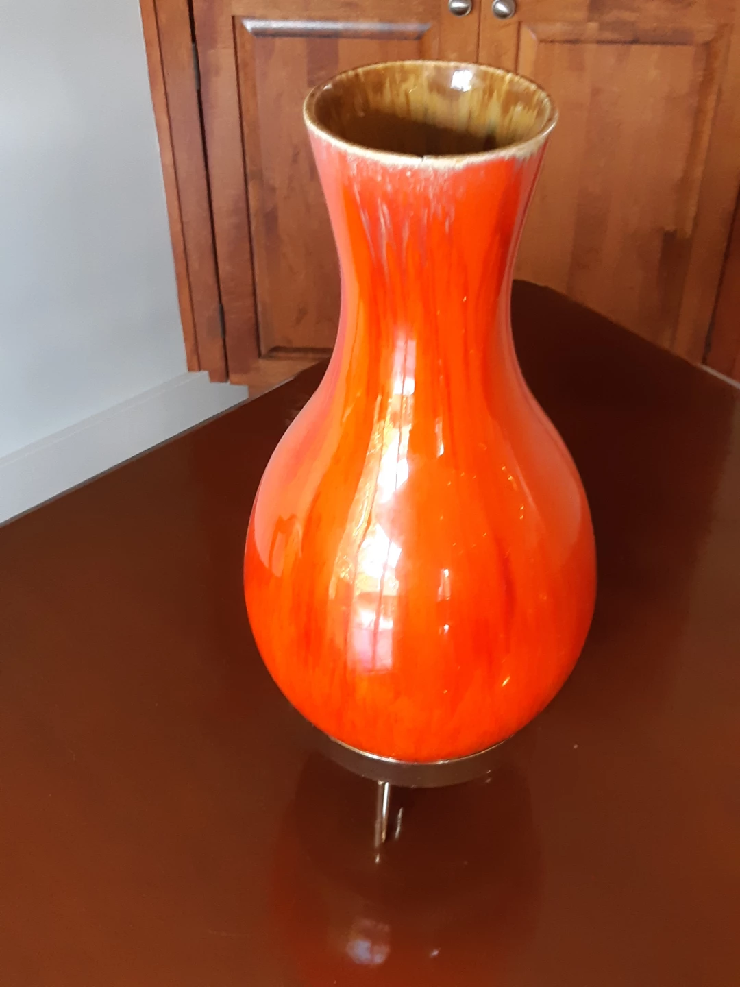 Seewai Art Pottery piece Mid Century Modern Vase