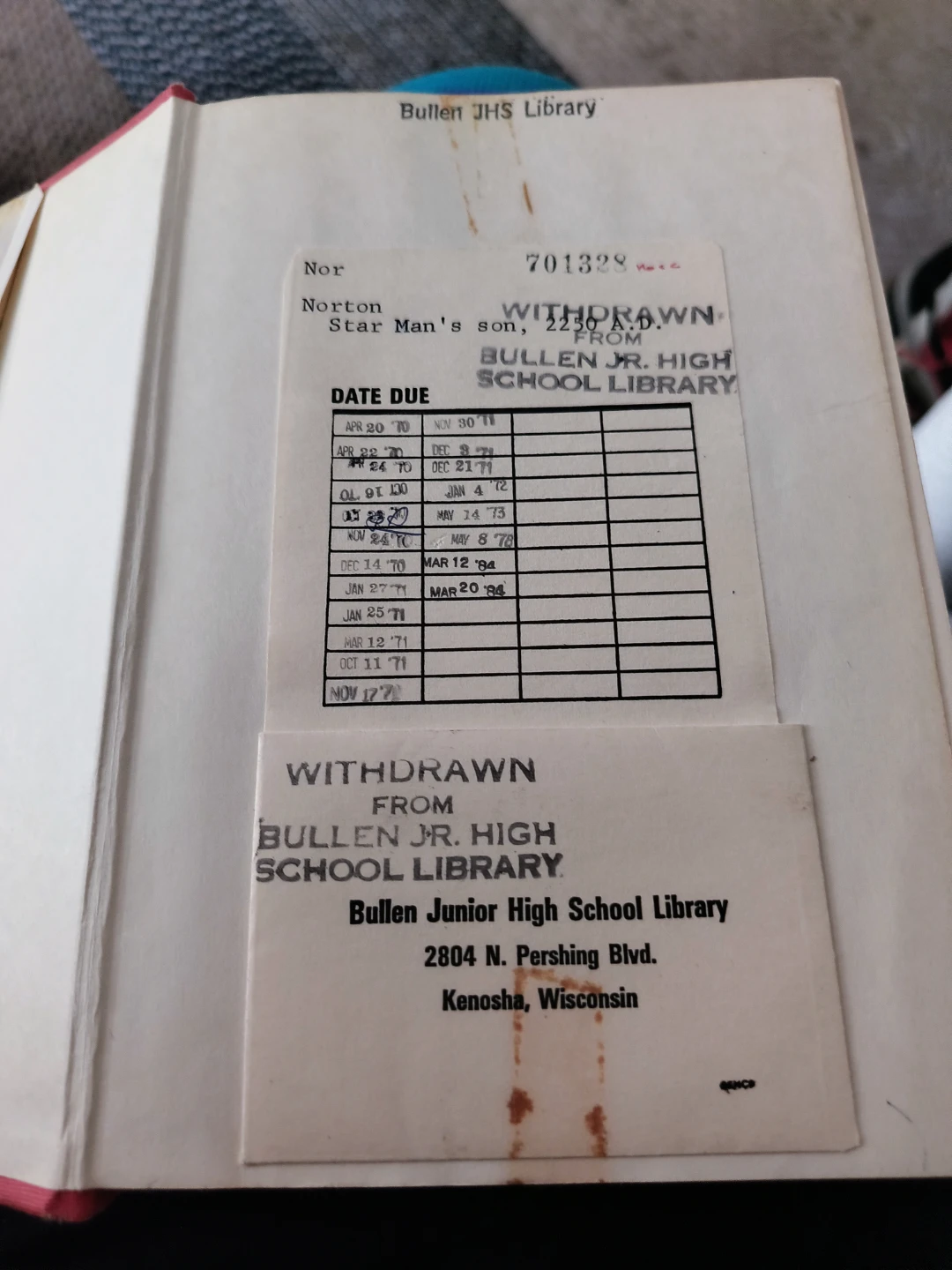 Old Book Star Mans Son  2250 AD dated 1952 - photo 4