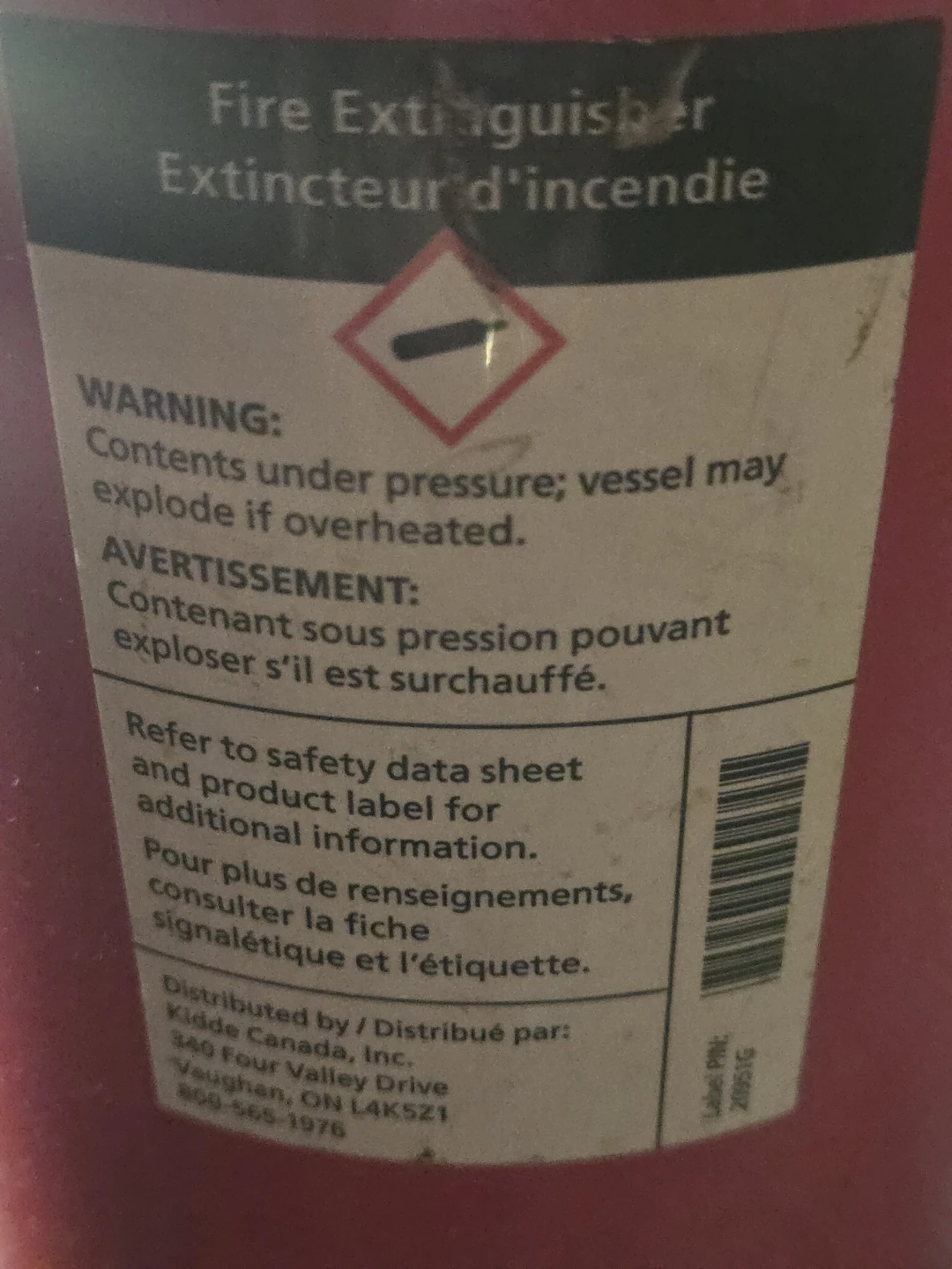 Kidde Fire Extinguisher - photo 3