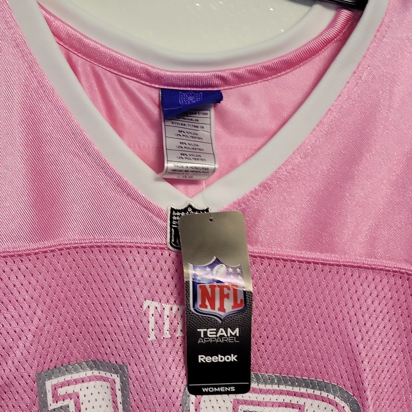 Reebok NFL Pink Football Jersey - Young #10 - photo 4