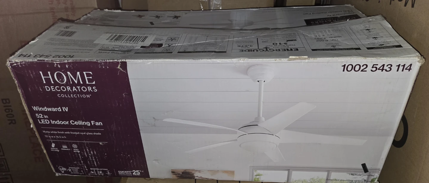 Home Decorators Collection Windward IV 52-in LED Ceiling Fan - photo 3