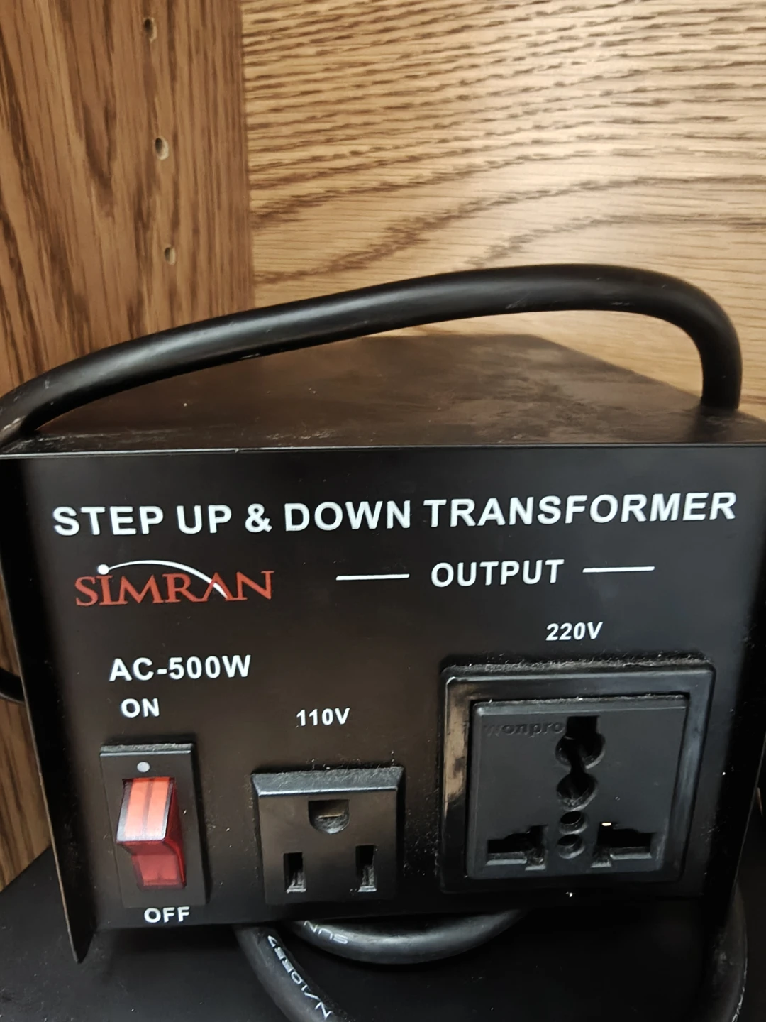 Simran AC-500W Step Up & Down Voltage Transformer