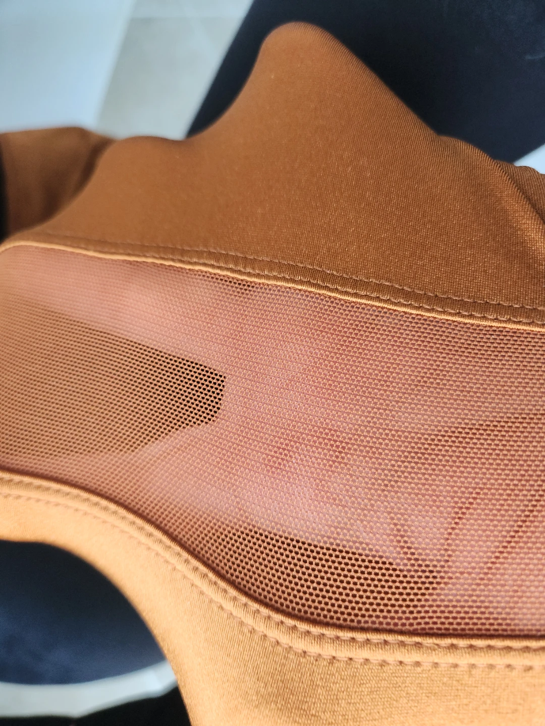 Forever 21 Copper/Gold Mesh Leggings - Size L - photo 4