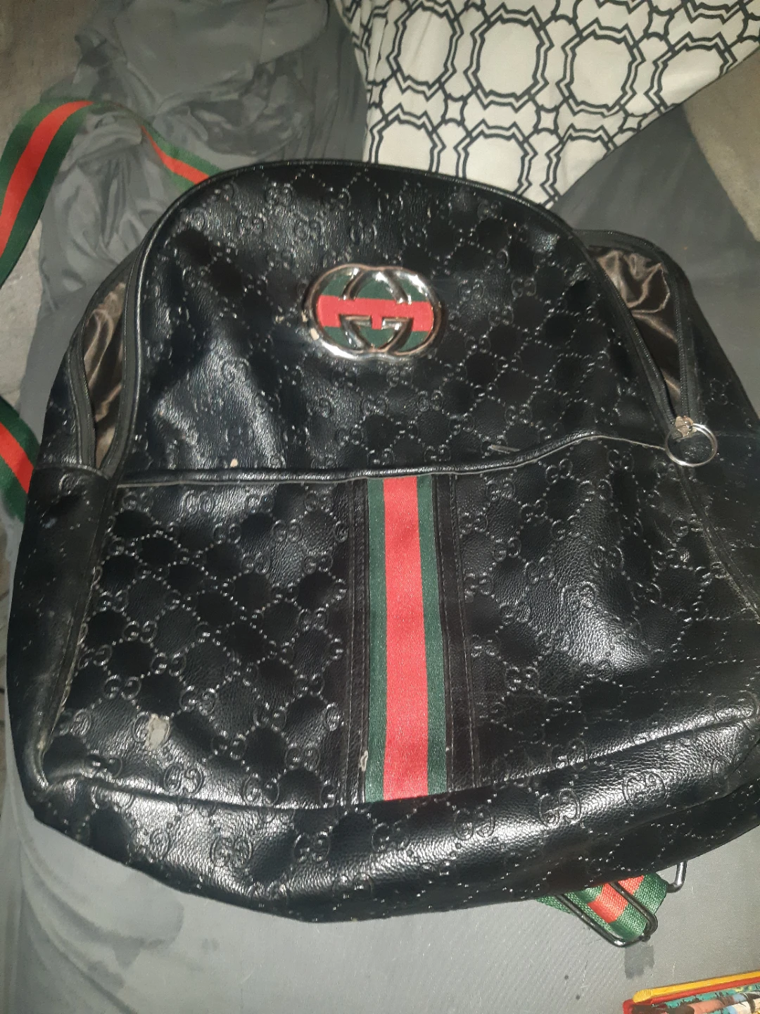 Black Gucci Backpack - photo 5
