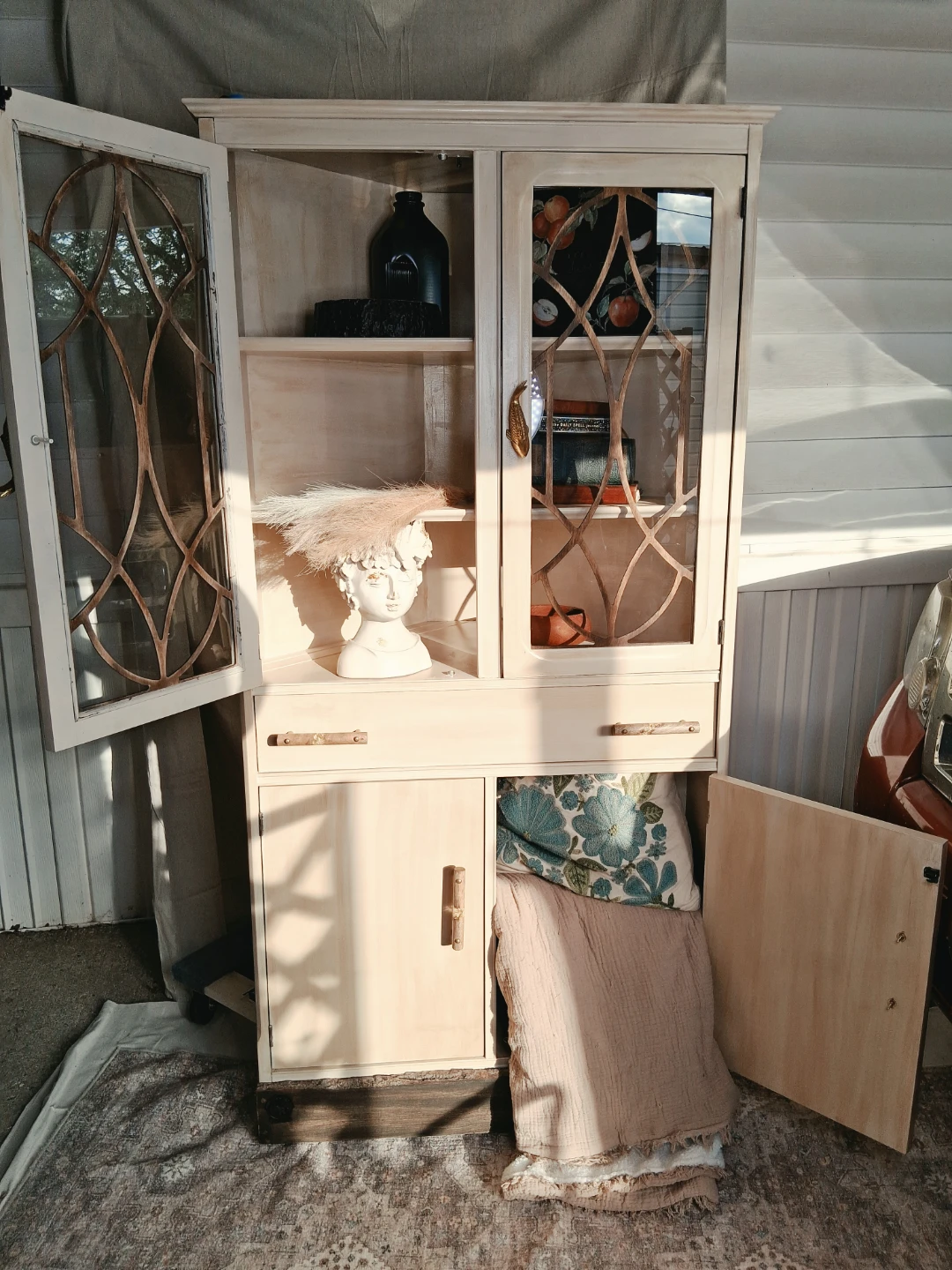 Redesigned Nature Inspired Corner Cabinet - photo 3