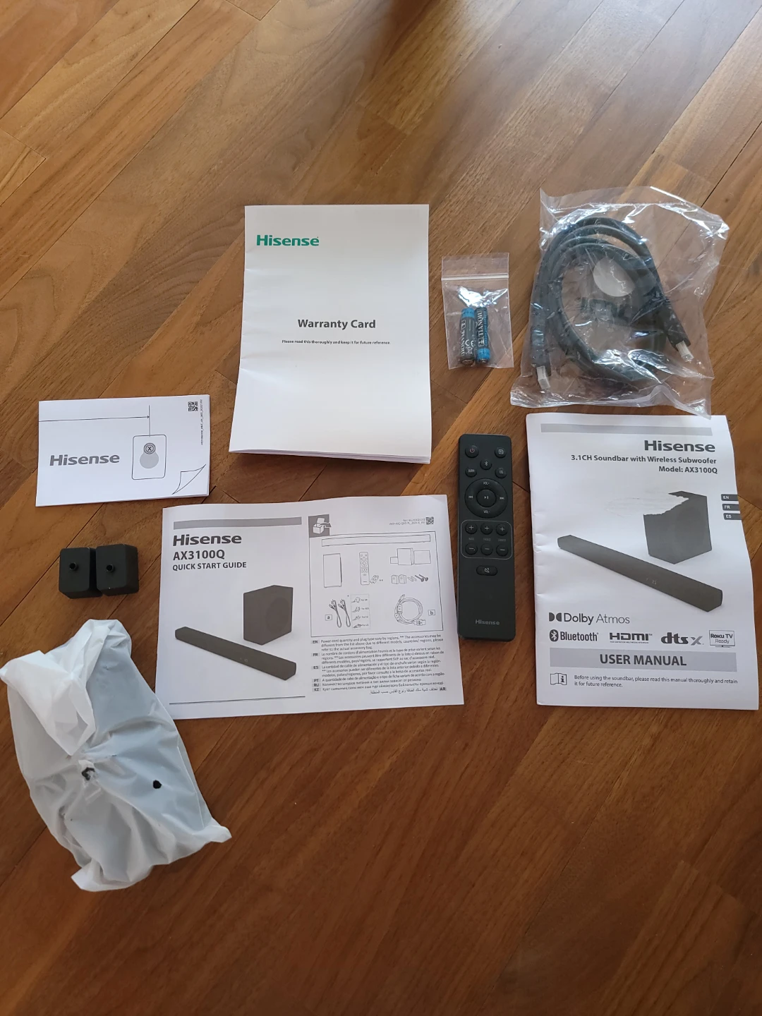 Hisense AX3100Q 3.1 Ch Soundbar & Wireless Subwoofer - Open Box - photo 5