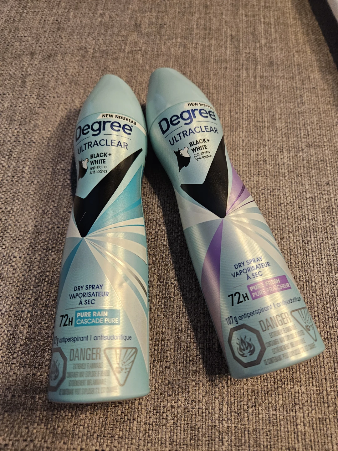 Degree UltraClear Black+White Dry Spray Antiperspirant Deodorant