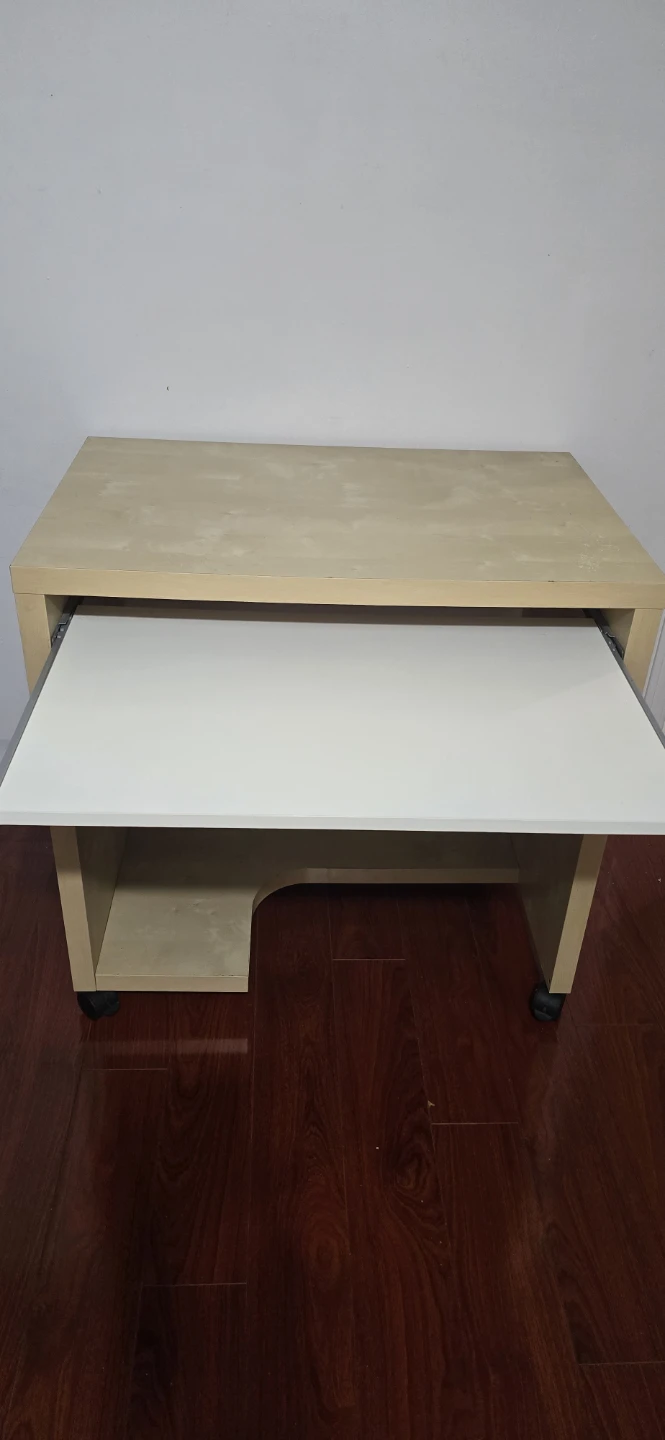 Computer Desk with Pull-Out Keyboard Tray - photo 2