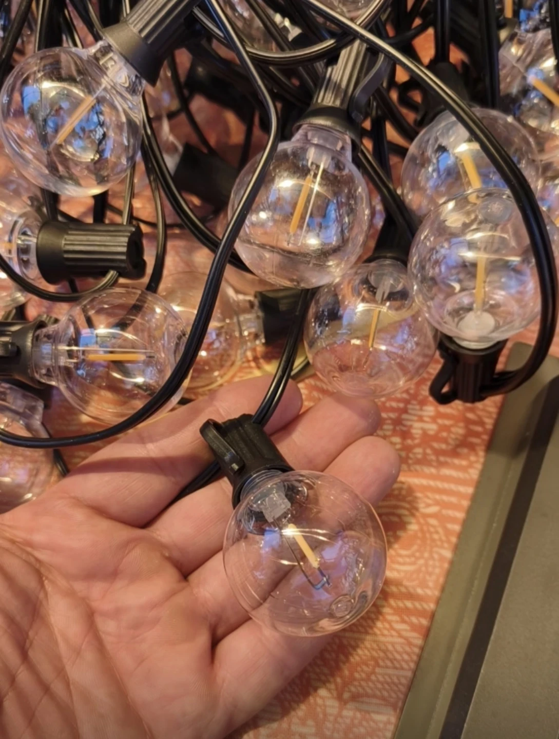 Solar Powered String Lights 15 m 25 light