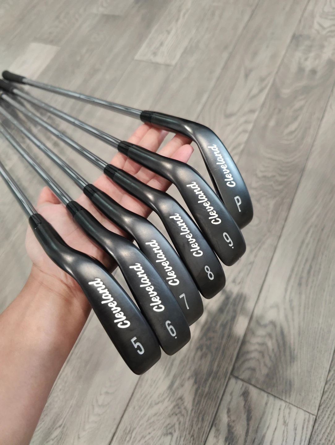 Cleveland Golf Tour Action Black Gunmetal Red Irons 5-PW Set