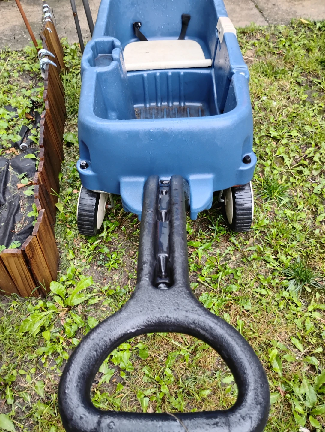 Step2 Wagon for Two Plus Blue Wagon - photo 4