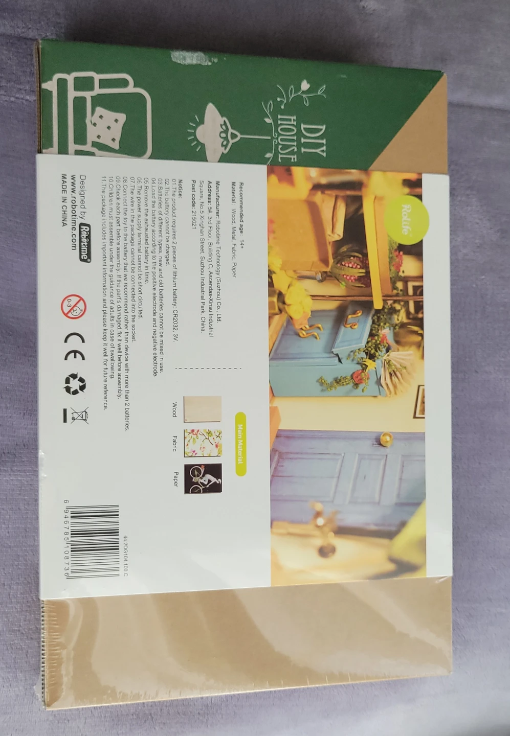 Cathy's Flower House DIY Miniature House - photo 2