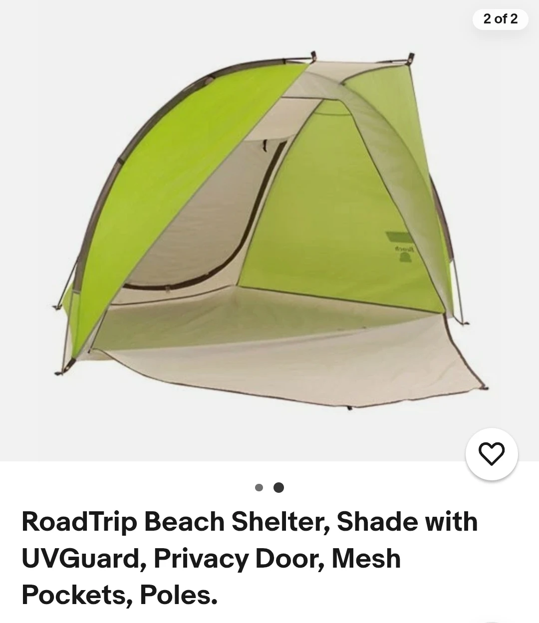 Beach Shade by Coleman – Green