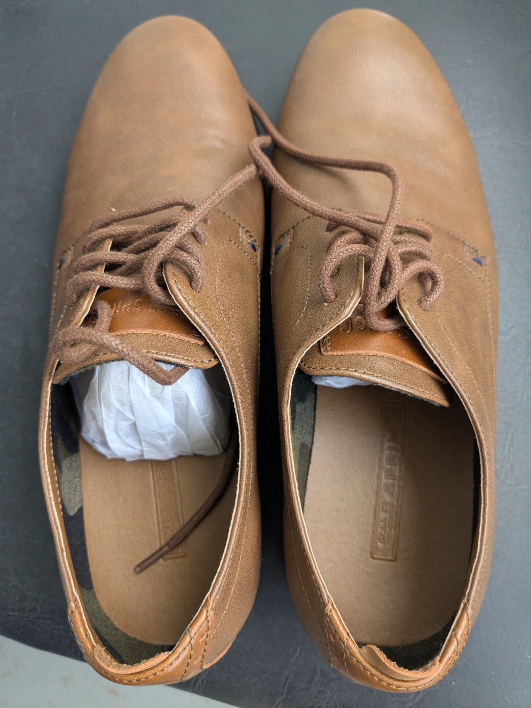 Call It Spring Brown Men's Dress Shoes Size 7