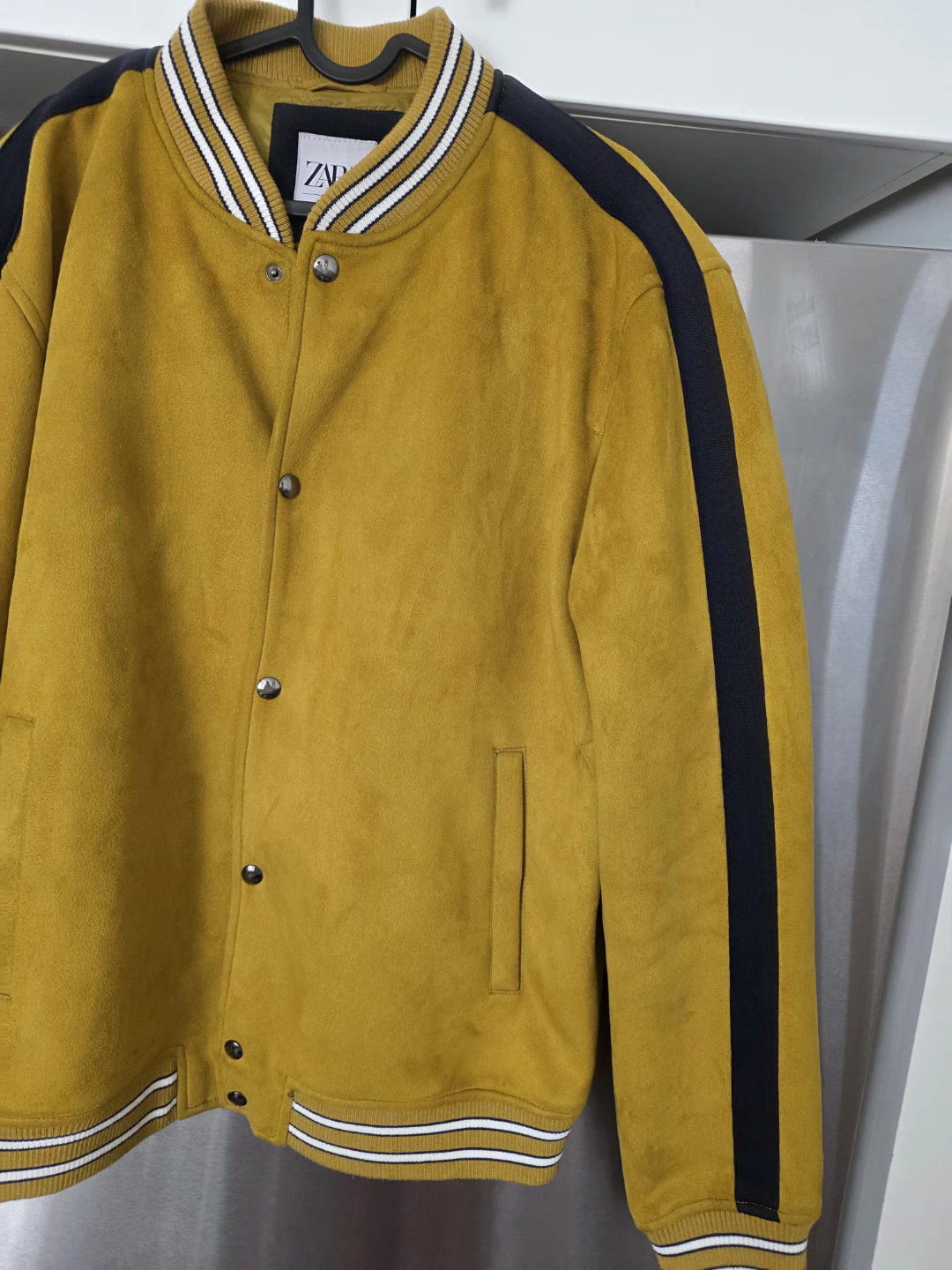 ZARA Bomber Jacket - Yellow, Size XL - photo 2