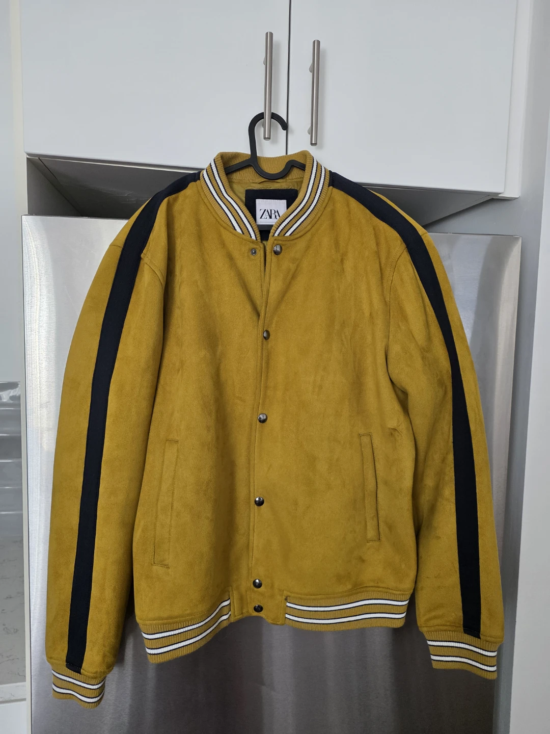 ZARA Bomber Jacket - Yellow, Size XL - photo 4
