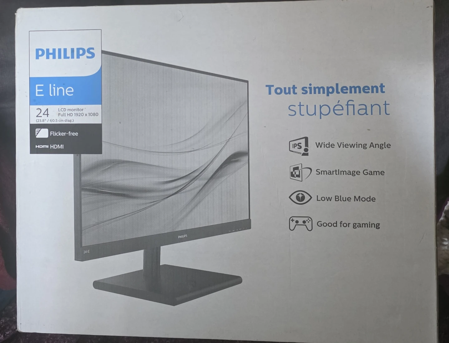 Philips 24" E Line LCD Monitor - photo 2