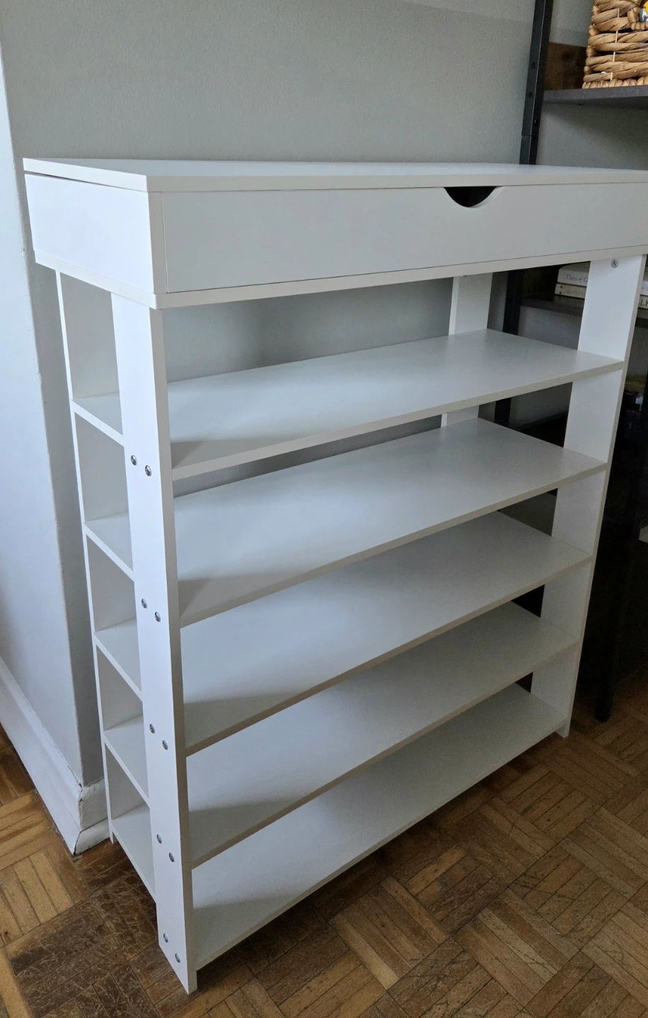 5-tier Entryway Shoe Rack w/ Storage *new