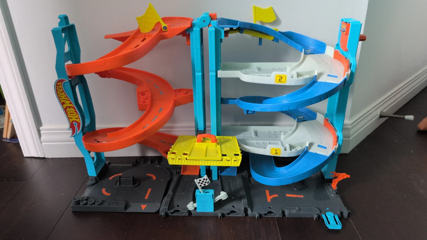 Hot Wheels City Transforming Race Tower Playset,