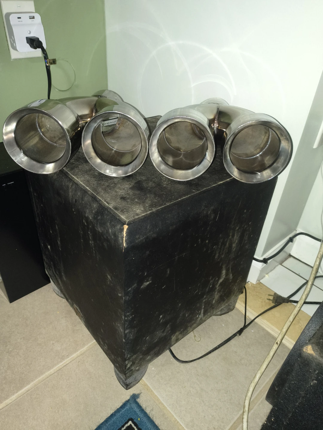 Quad Exhaust Tips - Chrome - photo 3