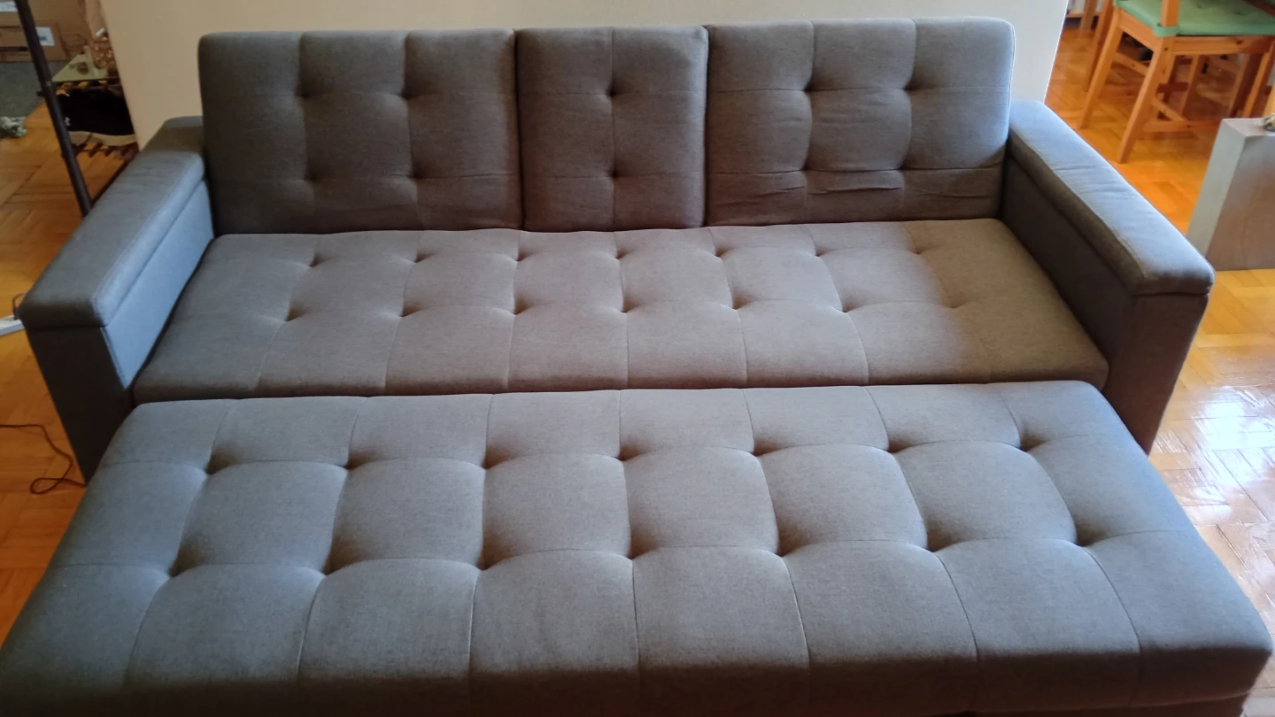 Grey Sofa Bed - photo 3