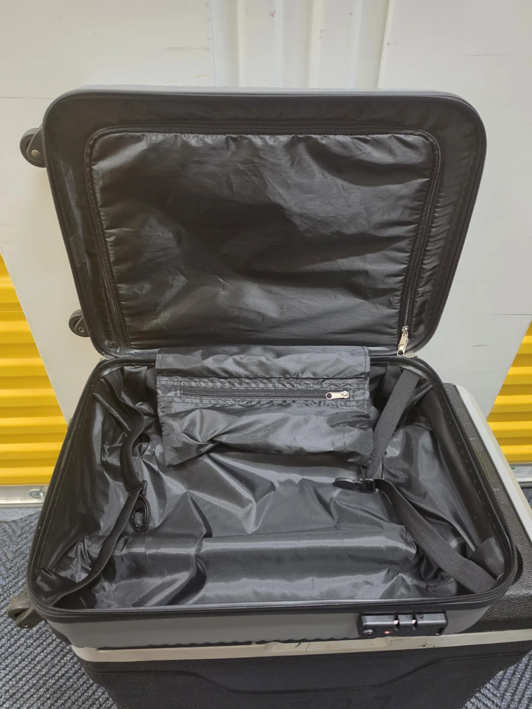 Silver Hardside Spinner Carry-On Suitcase - photo 2