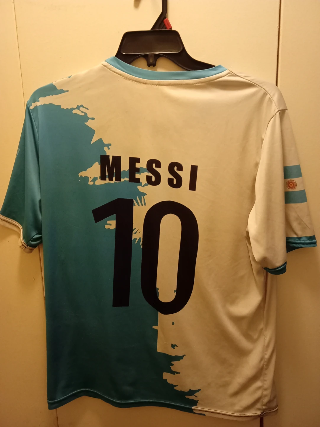 Argentina Messi 10 Soccer Jersey
