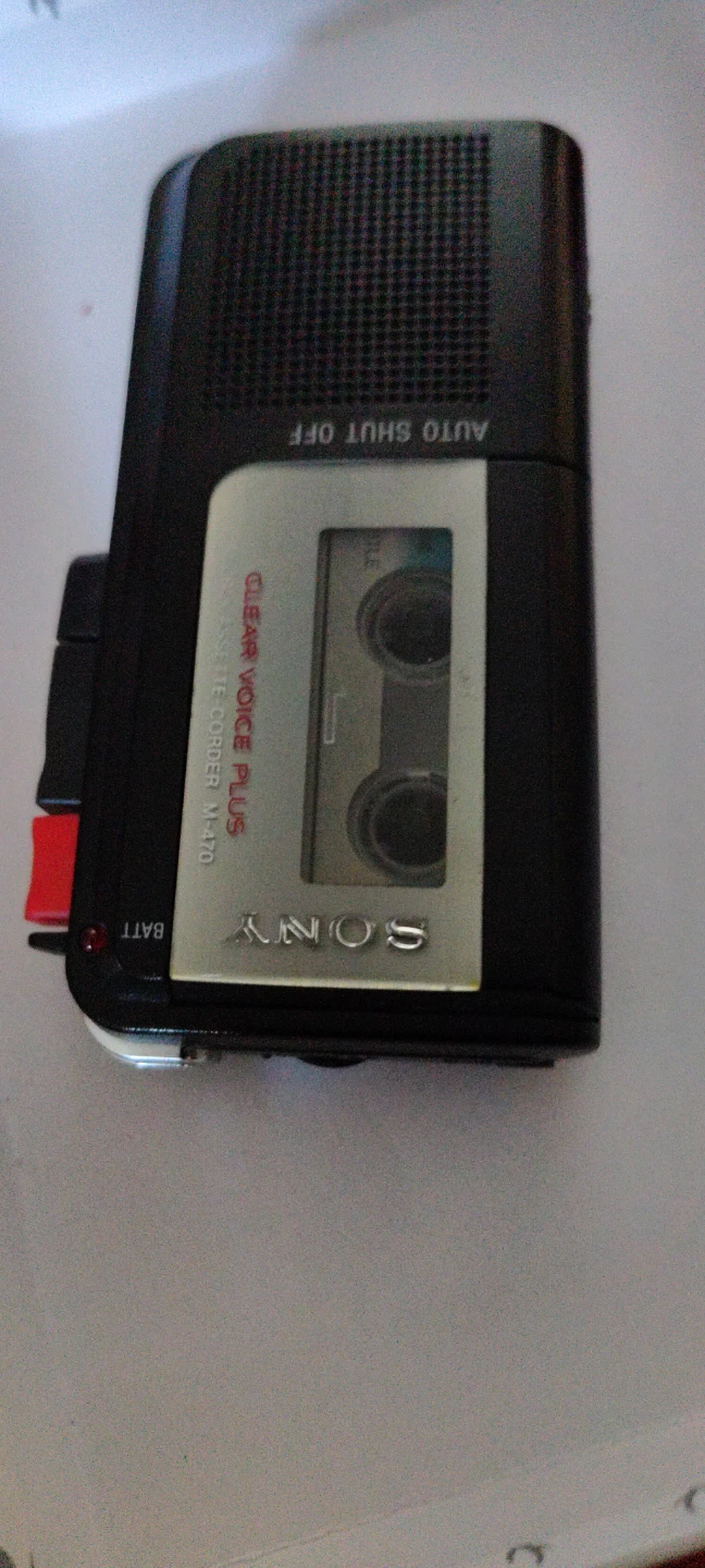 Sony Microcassette-Corder M-40 Voice Recorder - photo 4