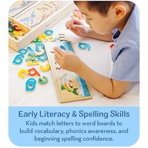 Melissa & Doug See & Spell Wooden Educational Language Learning - photo 4