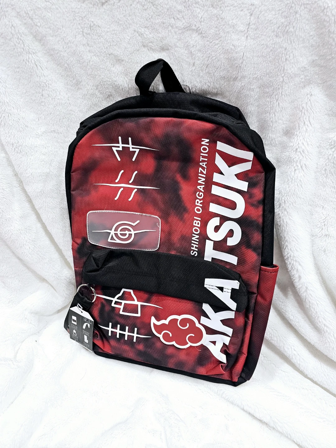 Naruto Akatsuki Shinobi Organization Backpack