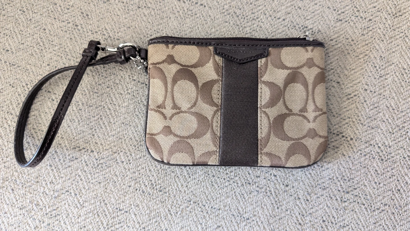 Coach Wristlet Pouch