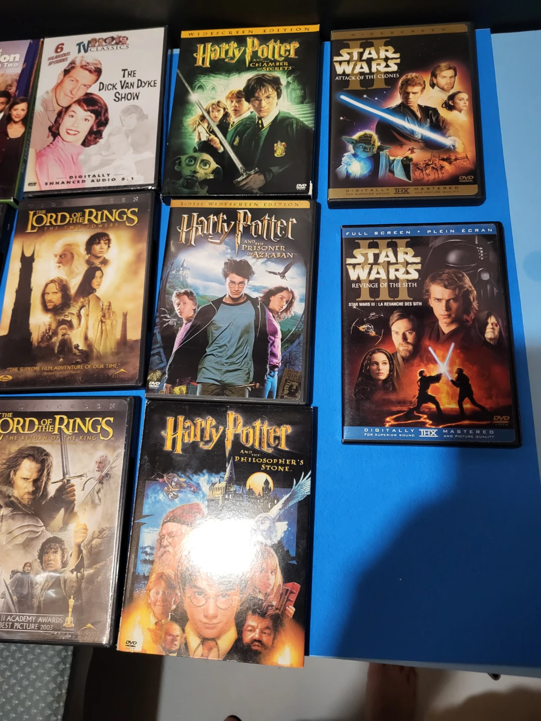 Collection of Harry Potter and Lord of the Rings DVDs - photo 3