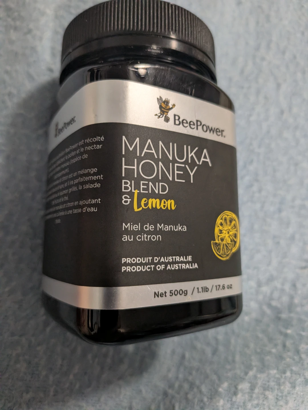 BeePower Manuka Honey Blend & Lemon 500g - photo 2