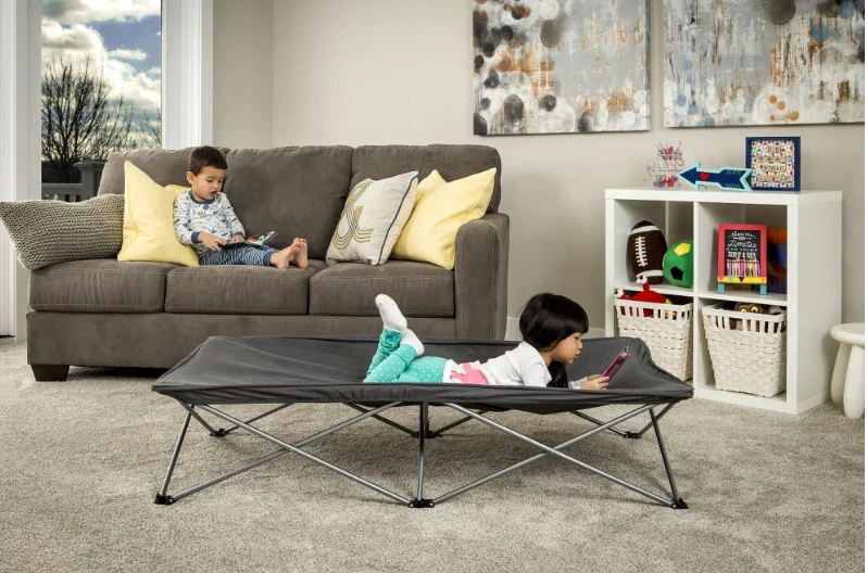 Regalo International My Cot Gray Extra Long Portable Bed - photo 4