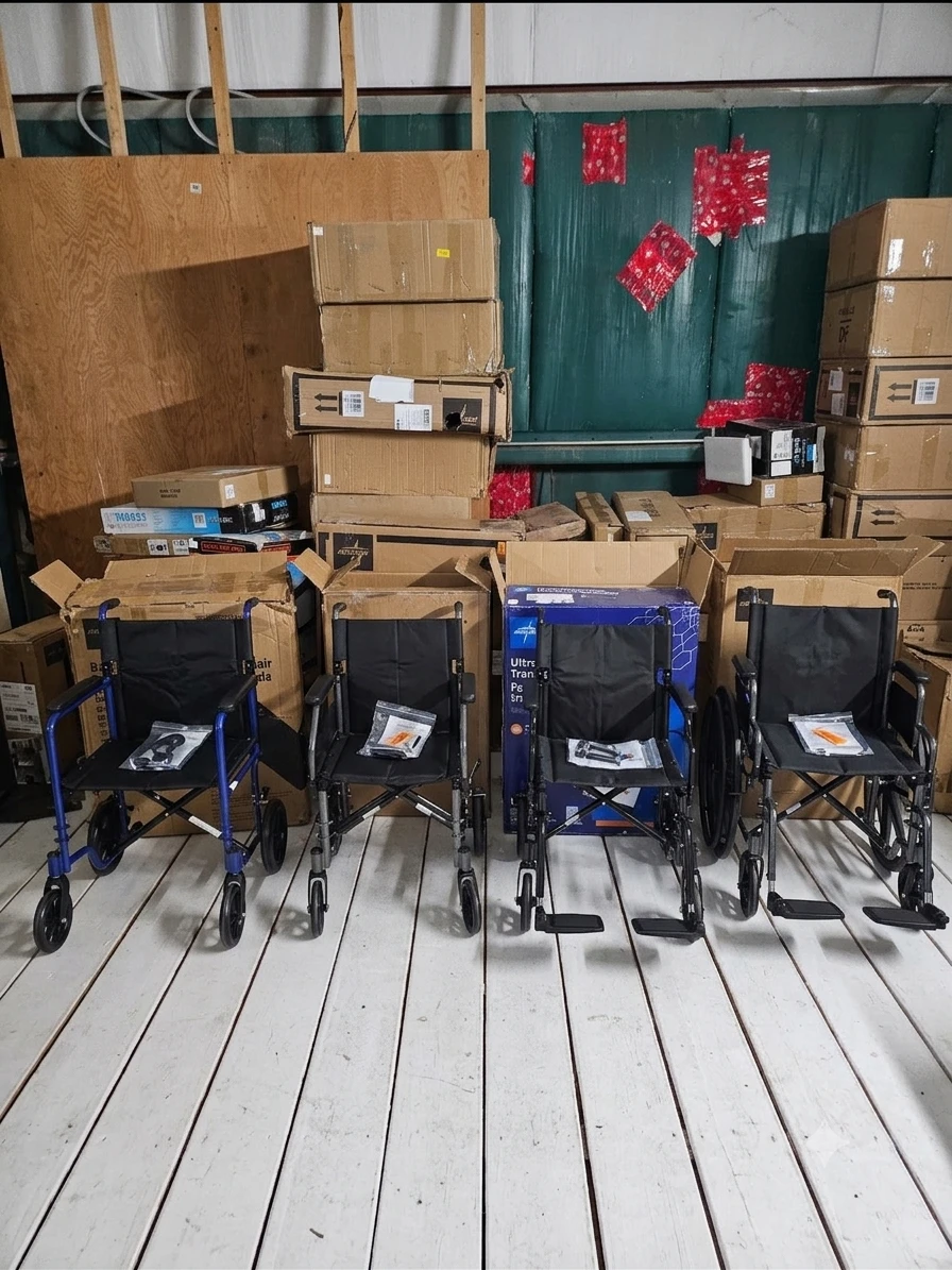 Bulk Sale: Multiple Medline Wheelchairs & Transport Chairs