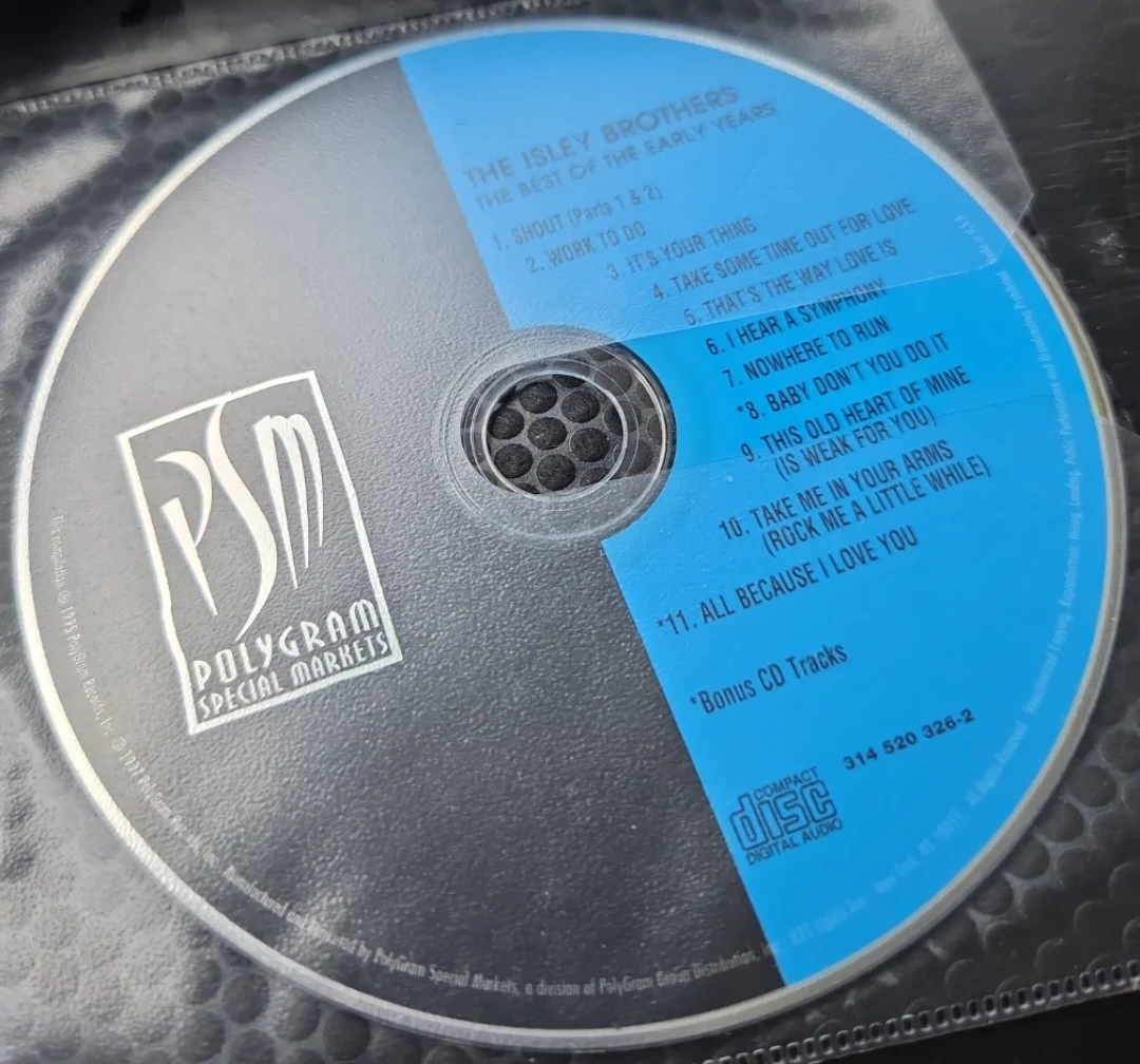 The Isley Brothers Best of the Early Years CD