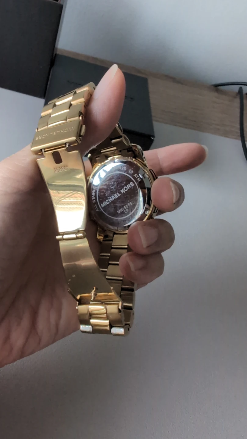 Michael Kors Gold tone Runway Chronograph Watch MK5055 - photo 2