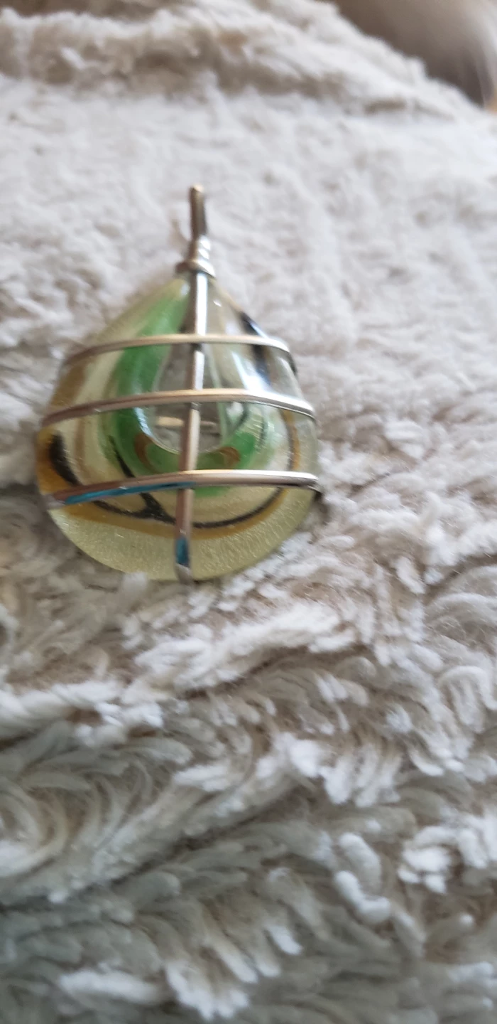 Handmade Wire Wrapped Pendant