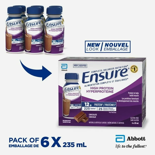 Ensure High protein, Chocolate: Only $30/case( 24 Bottles) - photo 5