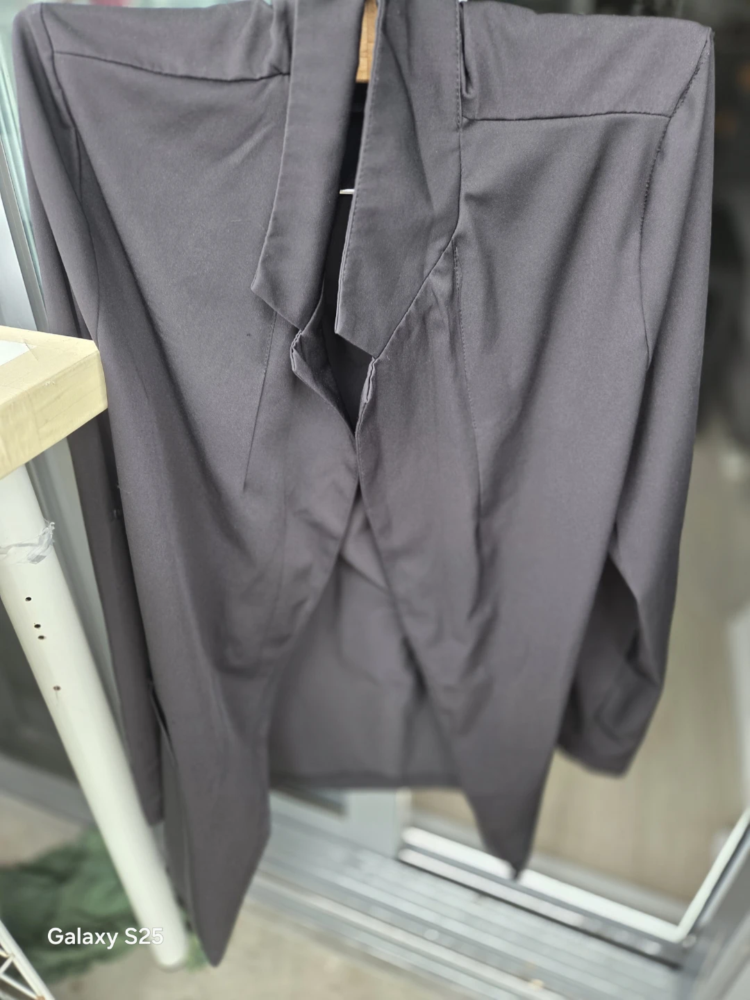 Black Open-Front Blazer - photo 2