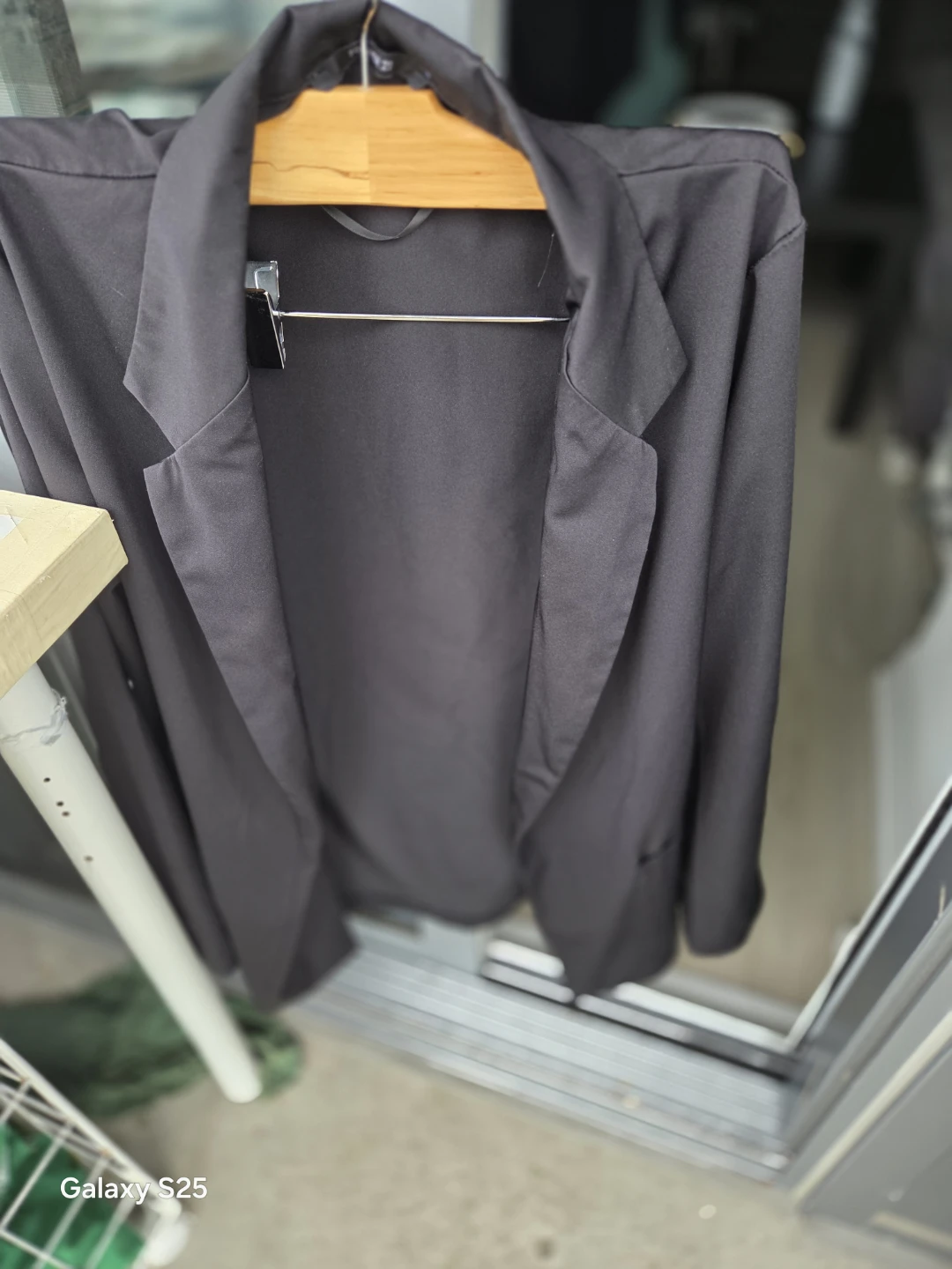 Black Open-Front Blazer - photo 4