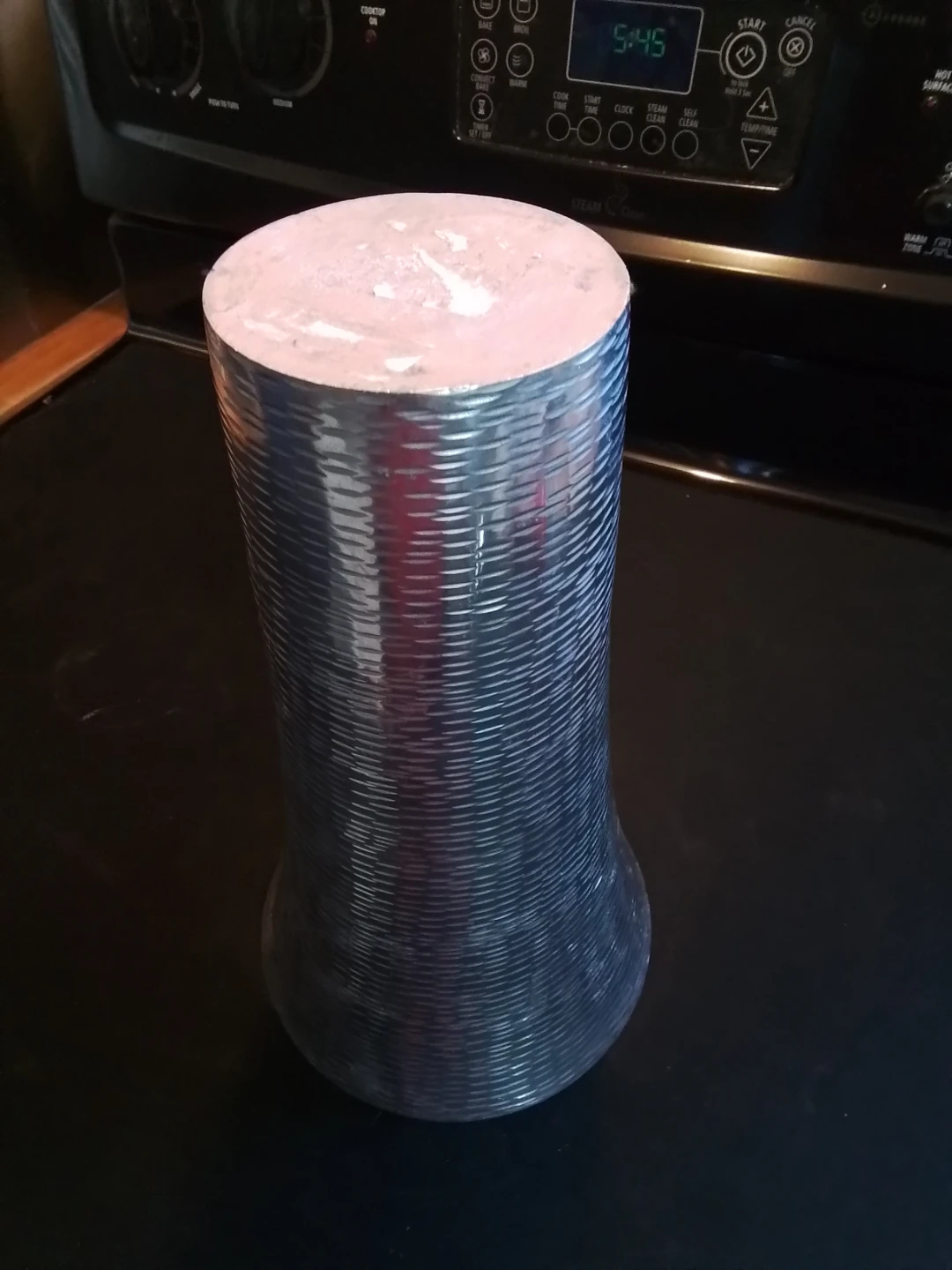 Contemporary Cast Aluminum Trumpet Vase - photo 3