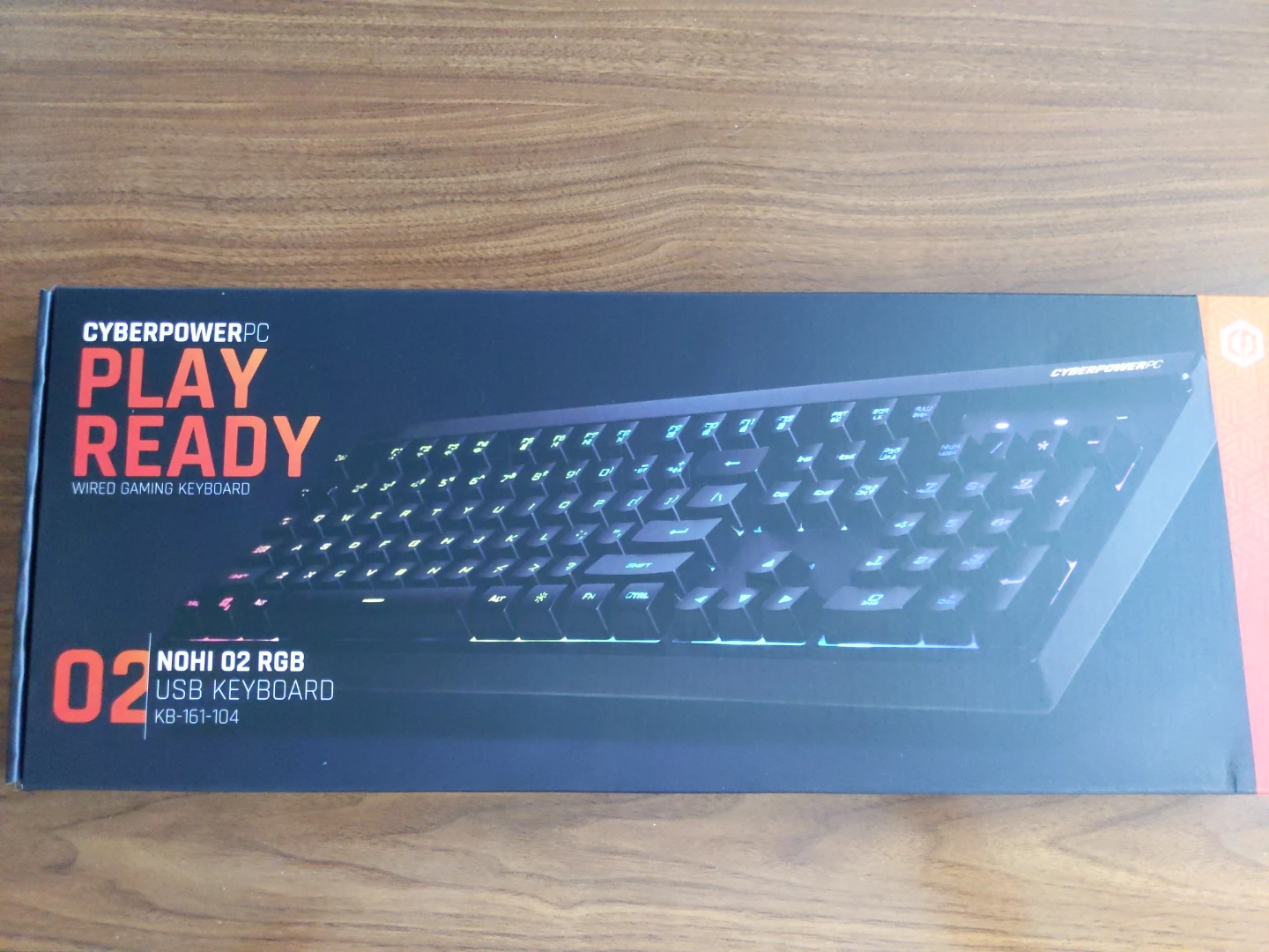 $25 NEW CyberPowerPC NOHI 02 RGB Gaming Keyboard
