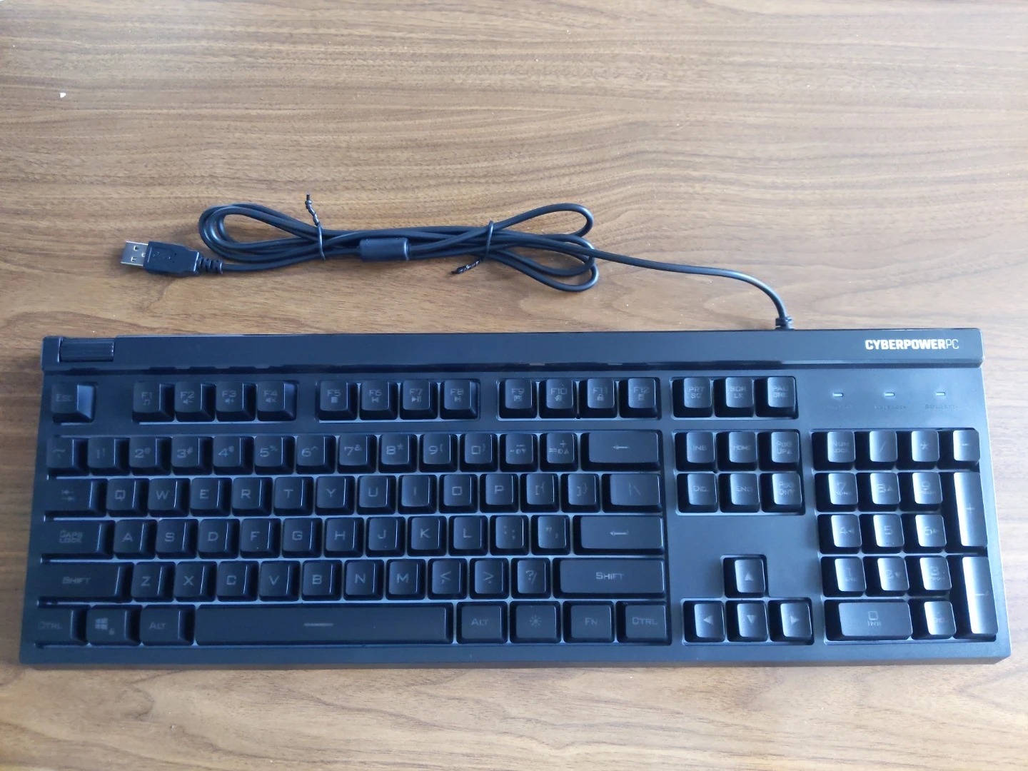 $25 NEW CyberPowerPC NOHI 02 RGB Gaming Keyboard - photo 3