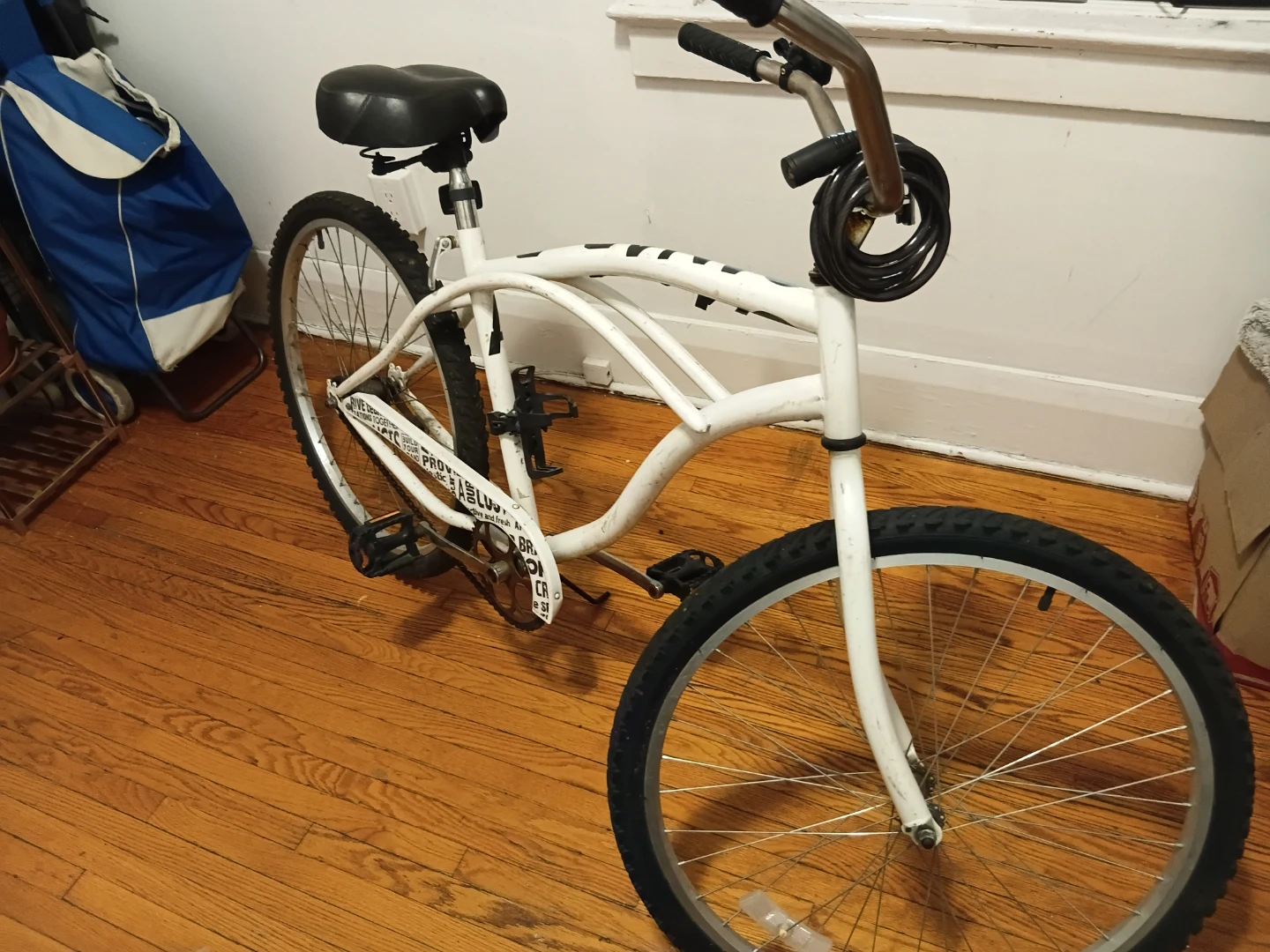 White Cruiser Bicycle