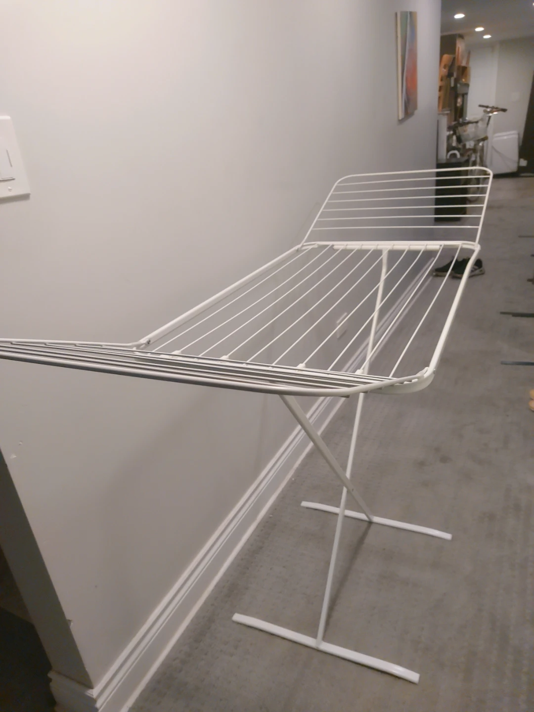 White Foldable Drying Rack - photo 3