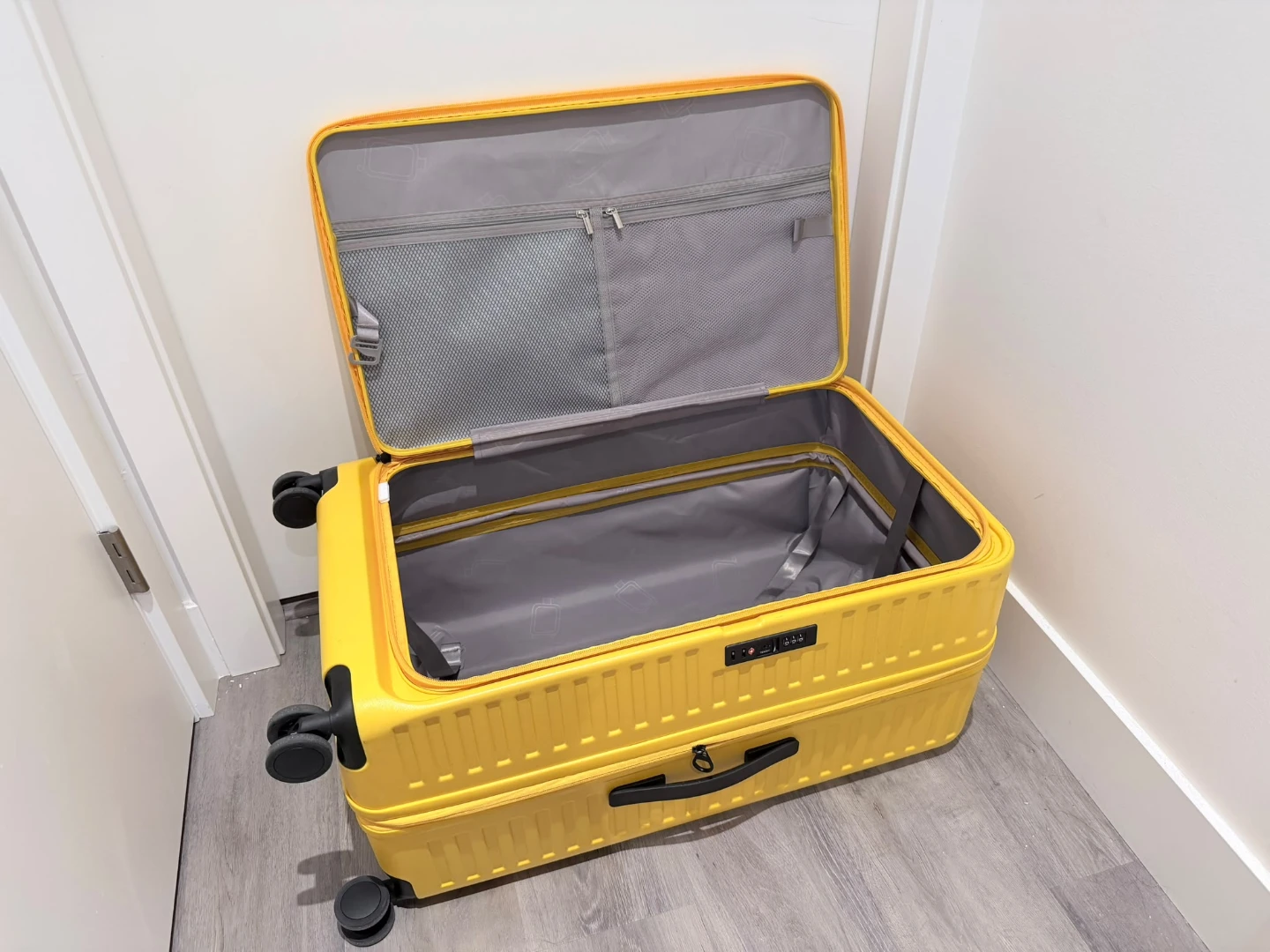 28” Yellow Hardshell Luggage - photo 3