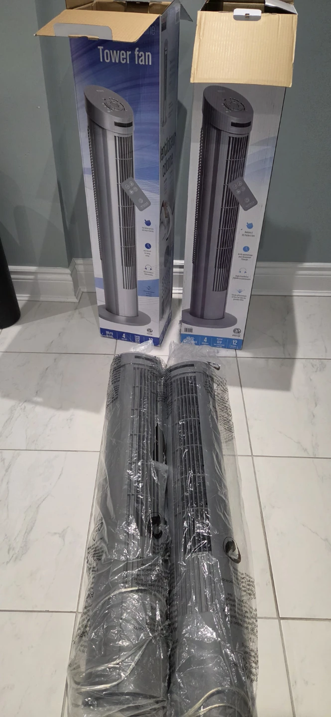 2 Seville Classics Tower Fan with Remote - photo 2
